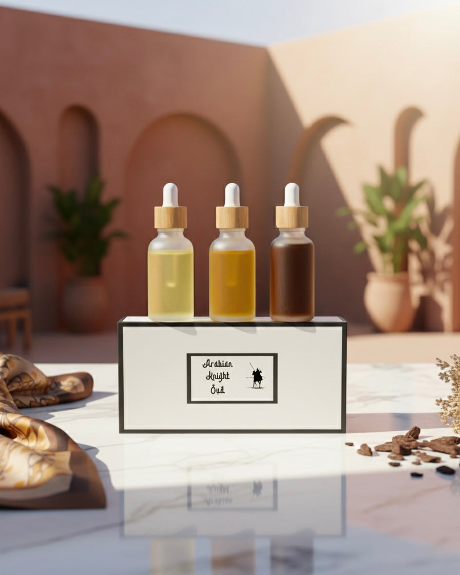 3 x 20ml Perfume Oils Bundle – Save £20 | Premium Arabian Oils