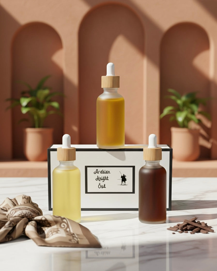 3 x 30ml Perfume Oils Bundle – Save £30 | Premium Arabian Oils