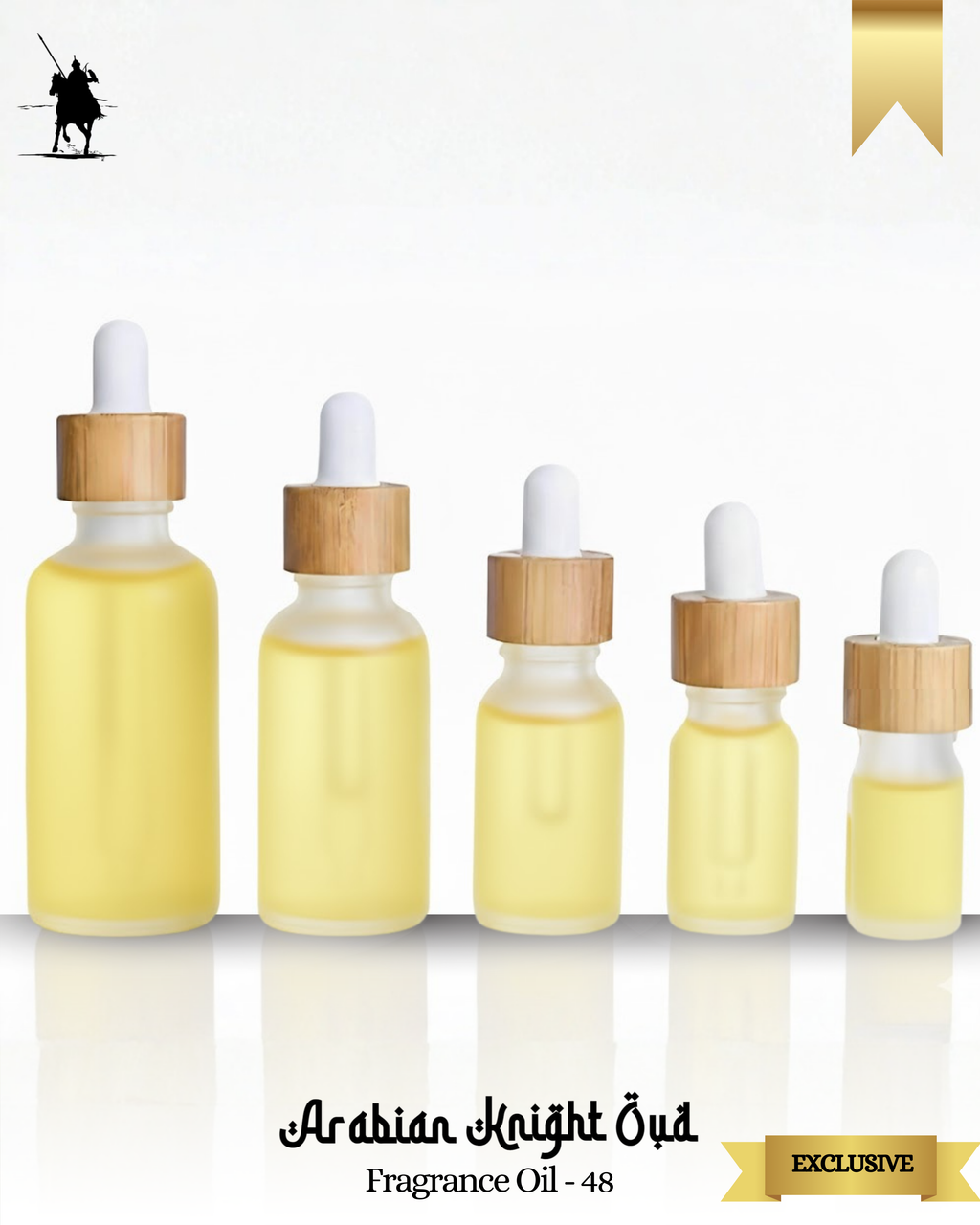 Exclusive Fragrance Oil 48 – Inspired by Frederic Malle The Night. Alcohol-free, natural Arabian perfume oil with oud, rose, amber, saffron, and smoky sandalwood notes. 5ml • 10ml • 15ml • 20ml • 30ml