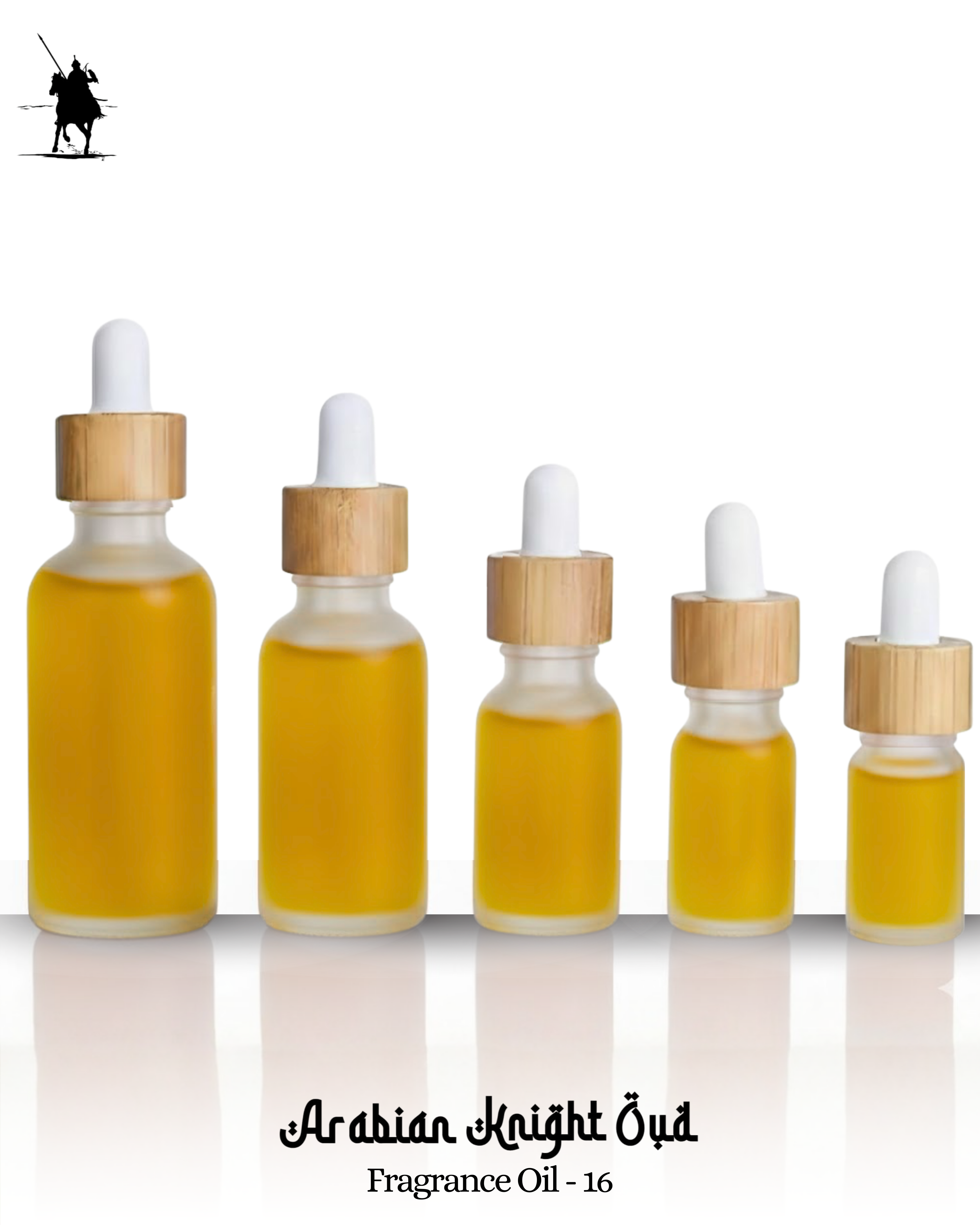 Fragrance Oil 16 – Inspired by Initio Oud for Greatness. Alcohol-free, natural Arabian perfume oil with saffron, nutmeg, lavender, oud, patchouli, and musk notes. 5ml • 10ml • 15ml • 20ml • 30ml