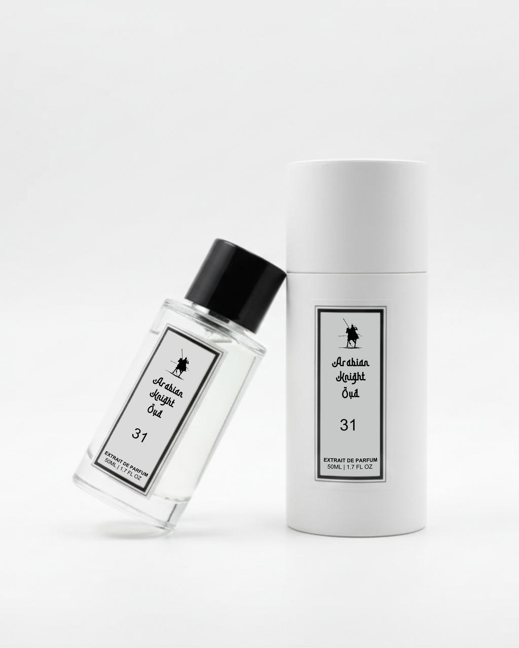 Perfume Spray 31 – 50ml natural Arabian fragrance inspired by Rose De Arabia. Alcohol-free with rose, oud, patchouli, and warm oriental notes. Long-lasting and luxurious.